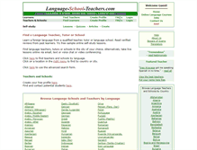 Tablet Screenshot of language-school-teachers.com